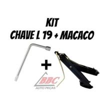 Kit Macaco Joelho 600kg + Chave de Roda L 17mm ou19mm
