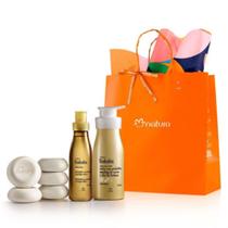 Kit Macadâmia (Caixa de Sabonetes, Body Splash e Hidratante 400ml) Natura