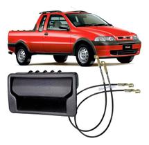 Kit Maçaneta + Cabo Tampa Traseira Caçamba Pick Up Strada 1997 1998 1999 2000 2001 2002 2003 Kit Maçaneta + Cabo Tampa Traseira Caçamba Pick Up Strada 1997 1998 1999 2000 2001 2002 2003