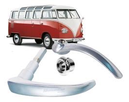 Kit Maçaneta Externa e Interna Porta Kombi 1500 Meio Salão 1966 a 1975