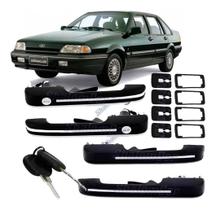 Kit Maçaneta Externa Versailles Royale 1991 1992 1993 1994 1995 1996 1997 Friso Cromado Kit Maçaneta Externa Versailles Royale 1991 1992 1993 1994 1995 1996 1997 Friso Cromado