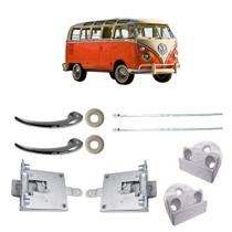 Kit Maçaneta Fechadura Batente Vareta Porta Kombi Corujinha