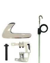 Kit Maçaneta Gatilho Porta Traseira direita Gol G3 Parati Cromado Kit Maçaneta Gatilho Porta Traseira direita Gol G3 Parati Cromado