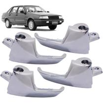 Kit Maçaneta Interna Cromada Metal Santana Quantum Gol Todos Kit Maçaneta Interna Cromada Metal Santana Quantum Gol Todos