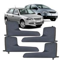 Kit Maçaneta Interna Fox Gol G4 Space Dianteira Traseira Grafite Kit Maçaneta Interna Fox Gol G4 Space Dianteira Traseira Grafite