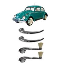 Kit Maçaneta Interna Manivela Vidro Marfim Fusca Até 70 Ghia Kit Maçaneta Interna Manivela Vidro Marfim Fusca Até 70 Ghia