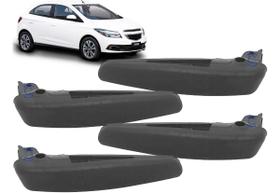 Kit Maçaneta Interna Preta Onix Spin Prisma G2 2012 2013 2014 2015 2016 2017 2018 Kit Maçaneta Interna Preta Onix Spin Prisma G2 2012 2013 2014 2015 2016 2017 2018