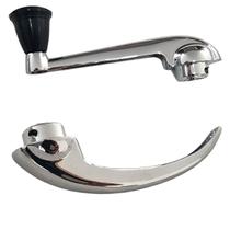 KIT Maçaneta + Manivela Vidro Fusca 77 Kombi Ghia