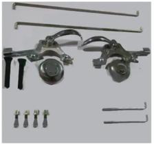 Kit Macaneta Porta Esq E Dir Mercedes 1113 1313 1513