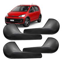 Kit Maçaneta Puxador Gatilho Interno Up Up Tsi Preto