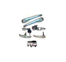Kit maçanetas e Cilindros Kombi Clipper 1980 á 1996 Cromado Kit maçanetas e Cilindros Kombi Clipper 1980 á 1996 Cromado