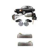 Kit maçanetas e cilindros mesma chave chevette monza cromado