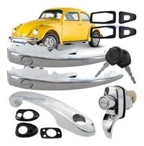 Kit Maçanetas Fusca Cromada 78 79 80 81 82 83 84 ..96 Itamar