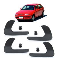 Kit Maçanetas Interna Gol G3 1997-2005 Cinza Metal