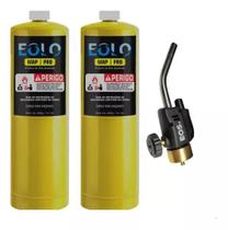 Kit Maçarico Portário Com Carga Mapp Maçarico Eos