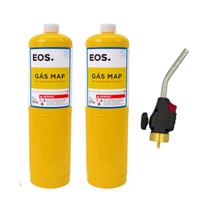 Kit Maçarico Portário Com Carga Mapp Maçarico Eos