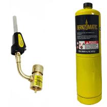 Kit Maçarico Portátil Aut. T A mais gás Mapp Pro Bernzomatic 400g