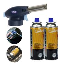 Kit Maçarico Portátil Fuji com Gás Nautika 227 Kit Maçarico Portátil Fuji com Gás Nautika 227