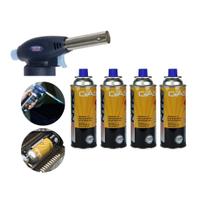 Kit Maçarico Portátil Fuji com Gás Nautika 227g