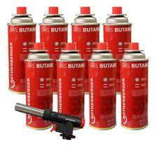 Kit Maçarico Portátil Super Fire + 8 Gás Butano Rothenberger Kit Maçarico Portátil Super Fire + 8 Gás Butano Rothenberger