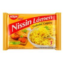 Kit Macarrão Inst. Nissin Lámen 85G Galinha Caipira C/50Unid