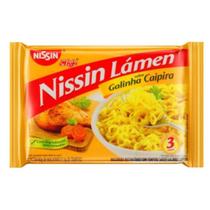Kit Macarrão Inst. Nissin Lámen 85G Galinha Caipira C/50Unid