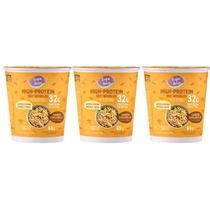 Kit Macarrão Instantâneo De Konjac 32g Proteína Cup Dry-Noodles Sabor Cogumelo - Massa MF 3x69g Kit Macarrão Instantâneo De Konjac 32g Proteína Cup Dry-Noodles Sabor Cogumelo - Massa MF 3x69g