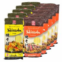 Kit Macarrão Yakissoba Alfa 5pct Fino + 5pct largo 500g