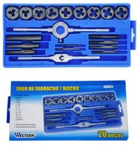 Kit Macho E femeá Tarraxa Cossinete tarracha Pente Rosca
