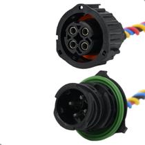 Kit Macho Femea Sensor Pressão Oleo Iveco Daf Scania Volvo