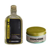 Kit Macholândia Pasta Modeladora 86g + Oleo Para Barba 230ml - Macho Lândia