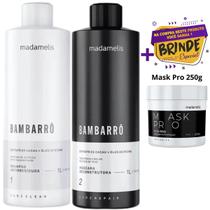 Kit Madamelis Progressiva Liss Bambarrô 1L