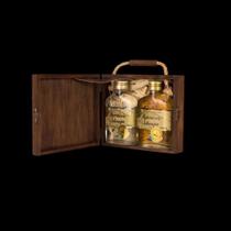 Kit Madeira Cachaça Harmonie Schnaps 2 Garrafas 160ml