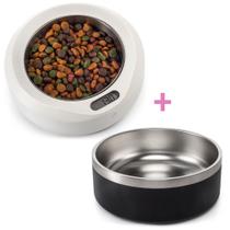 Kit Madog Comedouro Balança Digital + Comedouro Inox Preto Kit Madog Comedouro Balança Digital + Comedouro Inox Preto