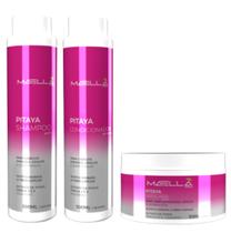 Kit Maella Cosmetics - Shampoo - Condicionador - Máscara Nutri Hidrata e Reconstroi