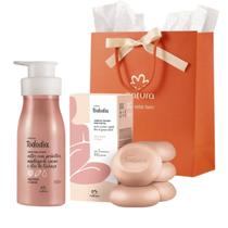 Kit Mães Tododia Noz Pecã e Cacau Creme + Sabonete - Natura Kit Mães Tododia Noz Pecã e Cacau Creme + Sabonete - Natura