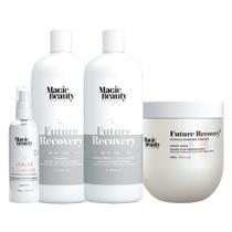 Kit Magic Beauty Future Recovery - Shampoo 1000ml + Condicionador 1000ml + Máscara 500g + Leave-In Shield 120ml