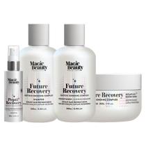 Kit Magic Beauty Future Recovery - Shampoo 250ml + Condicionador 250ml + Máscara 200g + Leave-In Pepti 120ml