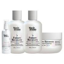 Kit Magic Beauty Future Recovery - Shampoo 250ml + Condicionador 250ml + Máscara 200g +Leave-In Shield 120ml