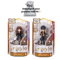 Kit Magical Minis Amuletos Mágicos Harry e Hermione