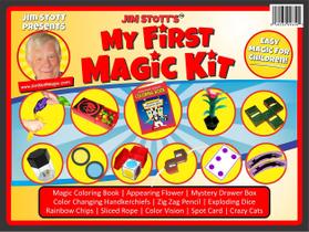 Kit mágico Jim Stott Meu primeiro kit mágico para crianças de 5 anos ou mais