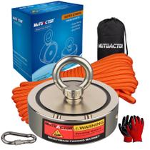 Kit magnético de pesca MUTUACTOR 816 kg de dupla face Φ 9,4 cm