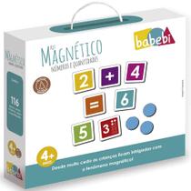 Kit magnetico numeros e quantidades babebi