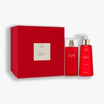 Kit Mahogany Night Fragrância 100ml Hidratante 200ml