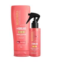Kit Mais brilho 1 Finalizador 200ml 1 Spray 100ml