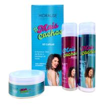 Kit Mais Cachos Hidralise Tratamento Capilar Completo Shampoo + Condicionador + Máscara Hidratante P