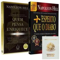 Kit Mais esperto que o diabo + Quem pensa enriquece O legado + BRINDE