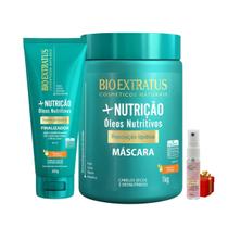 Kit Mais Nutrição 1 Máscara 1Kg 1 Finalizador 200g + Presente Lourre 15ml Kit Mais Nutrição 1 Máscara 1Kg 1 Finalizador 200g + Presente Lourre 15ml