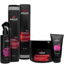 Kit Maizze Damage Shampoo + Condicionador + Máscara + Leave-In + Uso Obrigatorio