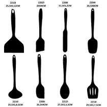 Kit mak.inox 8 peças silicone preto 2202i + 2204i + 2206i + 2208i + 2210i + 2212i + 2214i + 2216i Kit mak.inox 8 peças silicone preto 2202i + 2204i + 2206i + 2208i + 2210i + 2212i + 2214i + 2216i